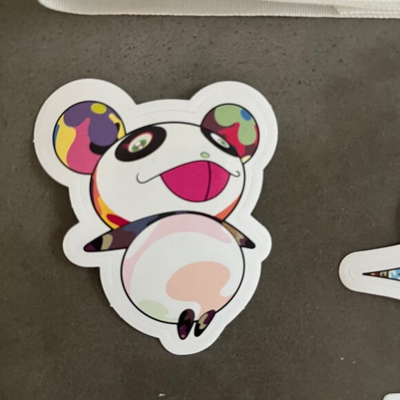 New Louis Vuitton x Takashi Murakami 20th Anniversary Sticker Set With Bonus!! - Picture 2 of 11